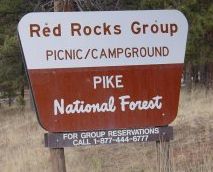 Red Rocks National Forest Group Campground