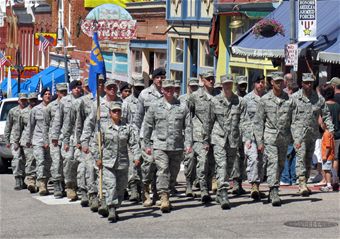Airmen supporting the fallen
